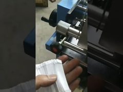 Pemotong Die Label Vinyl Endfold Pemanasan Panas 	Alat Tenun Jacquard Dengan Kebisingan Rendah