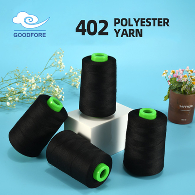Ring Spun 100 Benang Poliester 402 603 Dicelup Warna Benang Jahit Dikelantang
