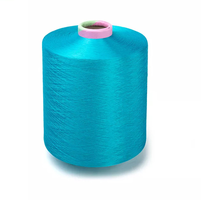 Kaus Kaki Poliester Berkekuatan Tinggi Berwarna-warni Benang Hidrat Moisture Absorbent Spun